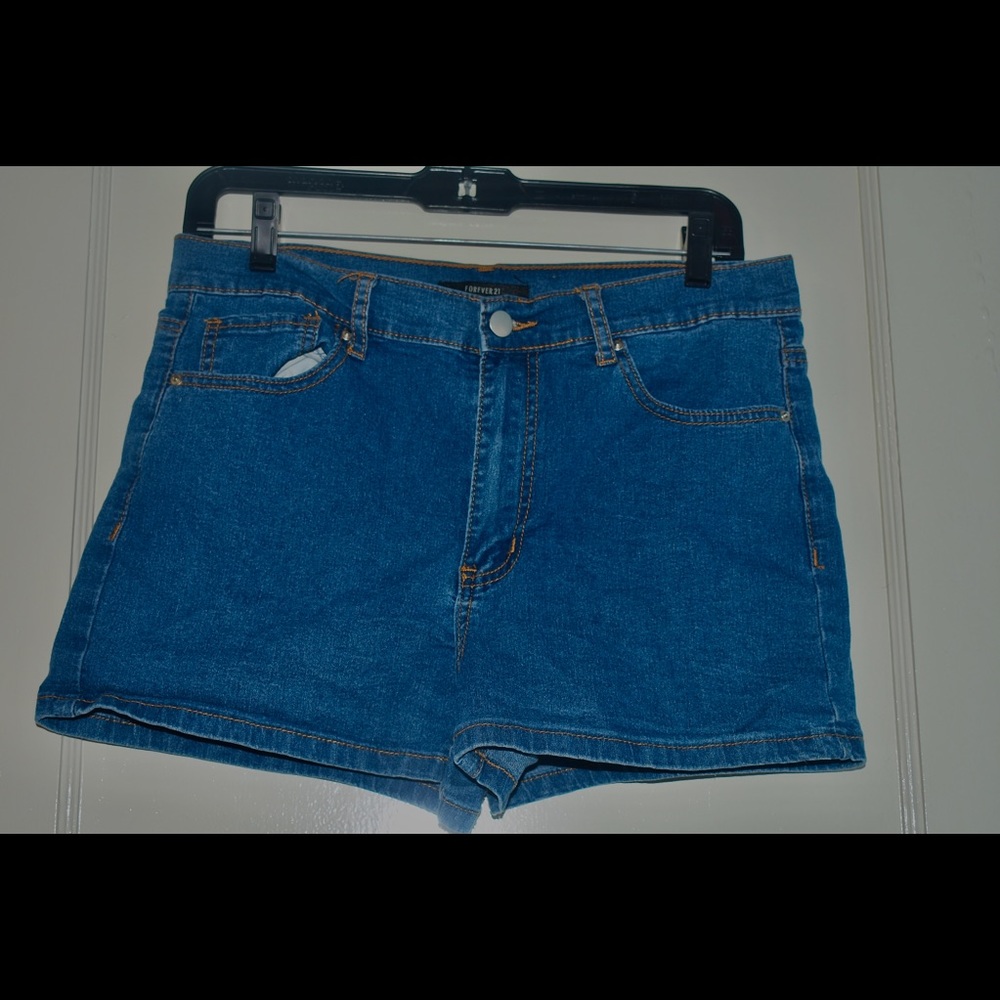 High waisted shorts